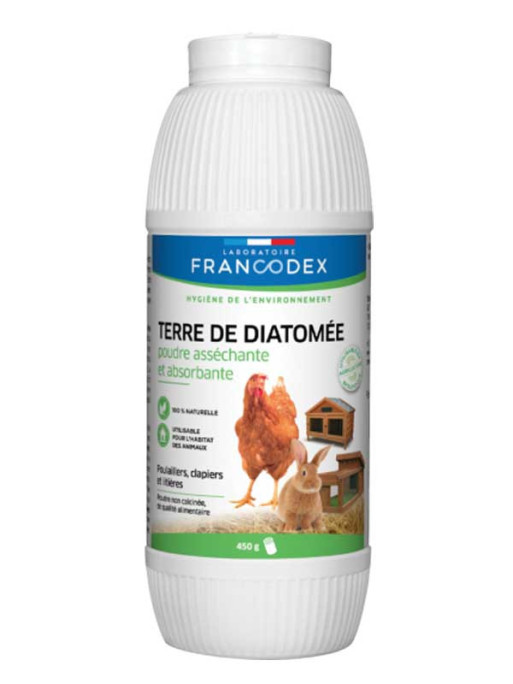 Poudre terre de Diatomée 450g Francodex