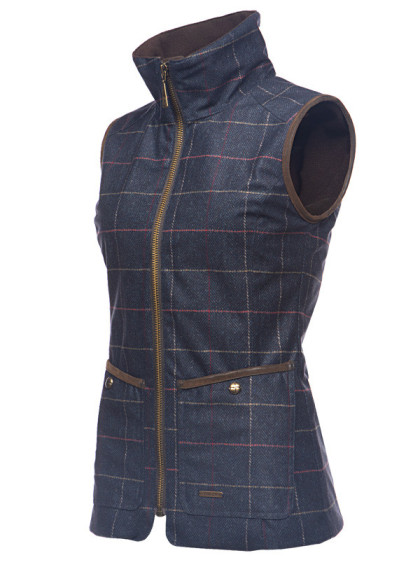 Gilet en tweed imprimé pour femmes Perth Baleno