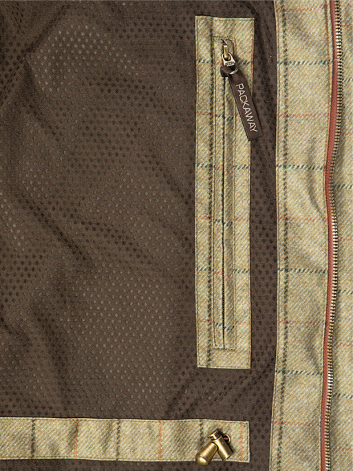 Veste pliable en tweed imprimé pour hommes Moorland Baleno Veste pliable en tweed imprimé pour hommes Moorland Baleno