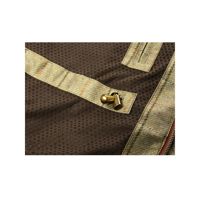 Veste pliable en tweed imprimé pour hommes Moorland Baleno