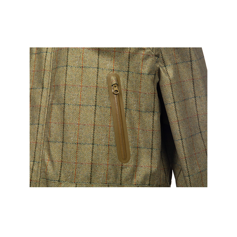 Veste pliable en tweed imprimé pour hommes Moorland Baleno