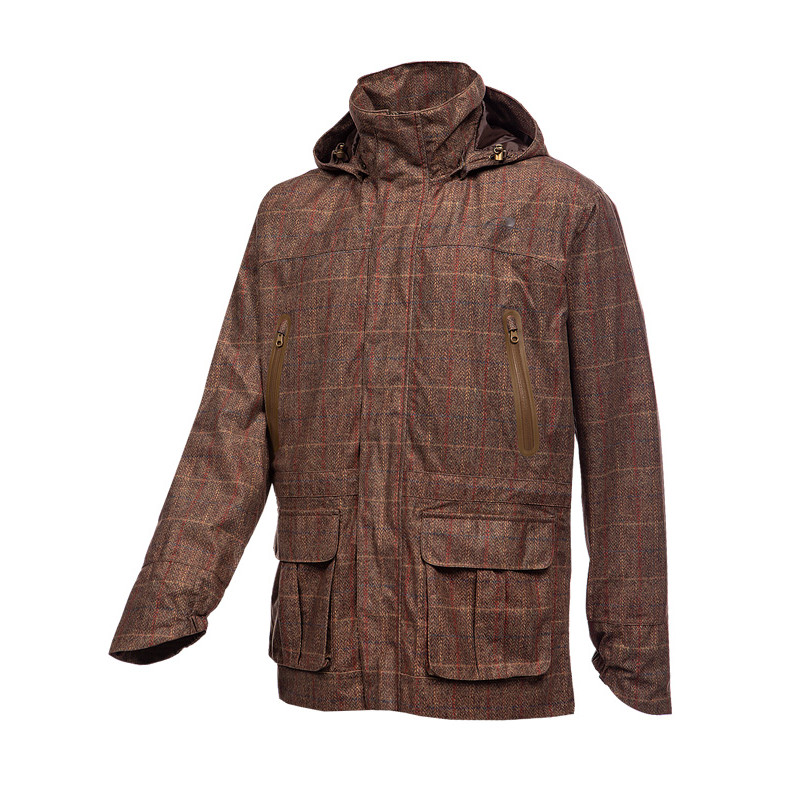 Veste pliable en tweed imprimé pour hommes Moorland Baleno