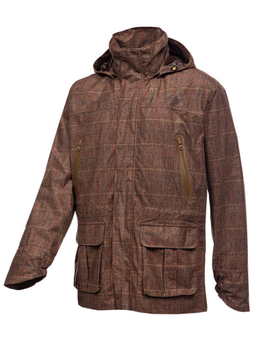 Veste pliable en tweed imprimé pour hommes Moorland Baleno