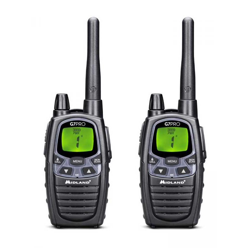 Lot de 2 Talkies-Walkies G7 Pro Midland