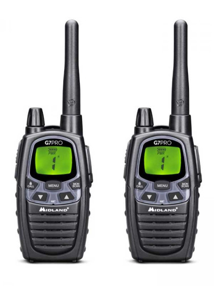 Lot de 2 Talkies-Walkies G7 Pro Midland