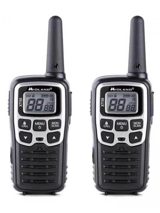 Lot de 2 talkies-walkies XT50 Midland