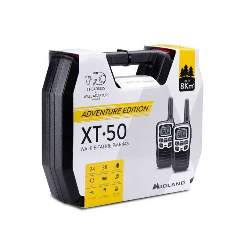 Lot de 2 talkies-walkies XT50 Adventure Midland