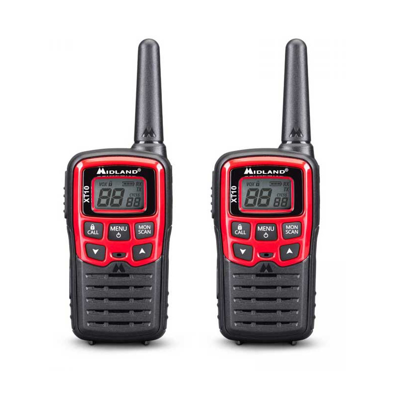 Lot de 2 talkies-walkies XT10 Midland