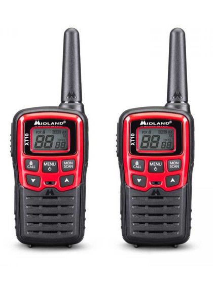 Lot de 2 talkies-walkies XT10 Midland