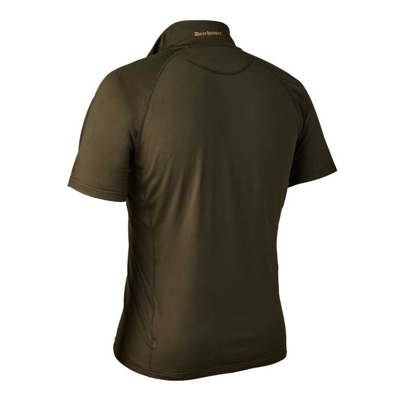 T-shirt Excape col zippé Deerhunter