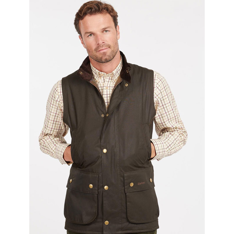 Gilet huilé New Westmorland Barbour