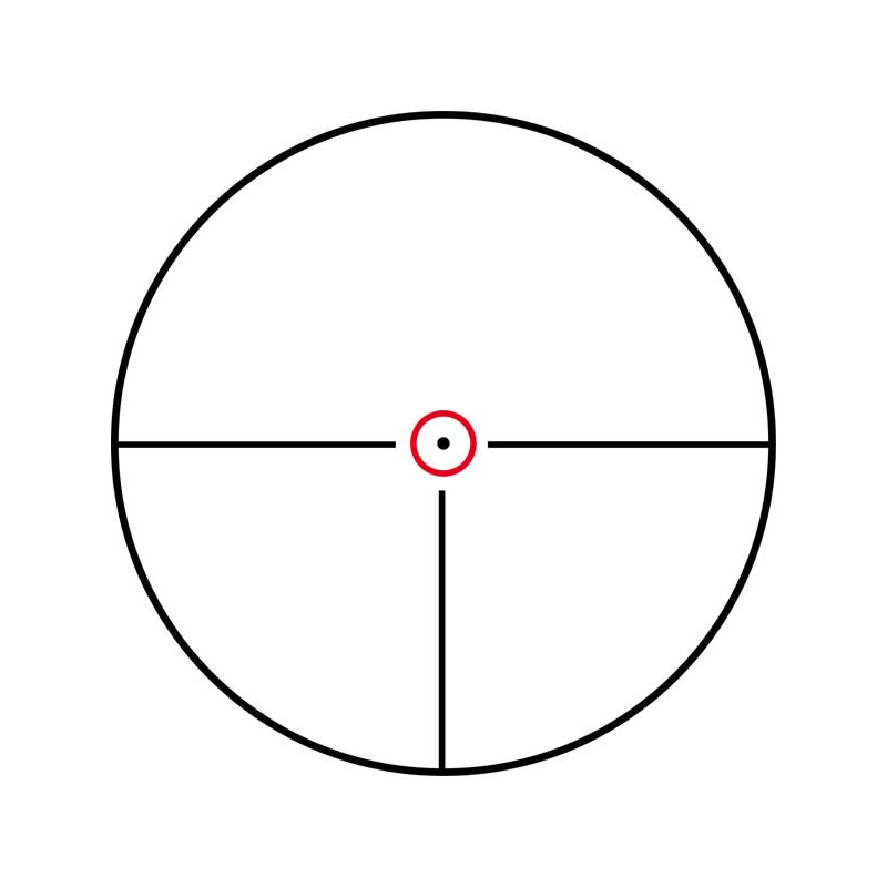 Lunette Event 1-10x24 RET gravé Circle Dot lumineux Konus