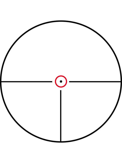 Lunette Event 1-10x24 RET gravé Circle Dot lumineux Konus