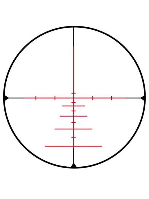 Lunette KonusPro T-30 3-12x44 RET gravé balistique 550 lumineux Konus