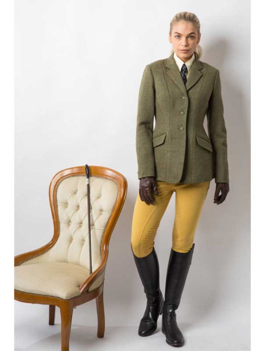 Veste d'équitation en Tweed Claydon femme