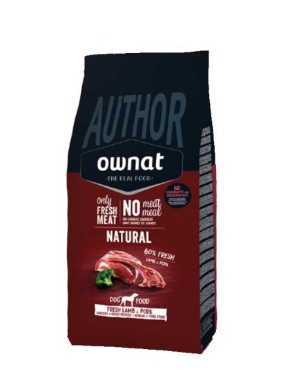 Croquettes Author Fresh Lamb & Pork 10kg Ownat