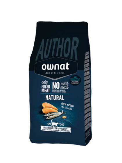 Croquettes Author chat Fresh Oily Fish & Poultry 3kg Ownat