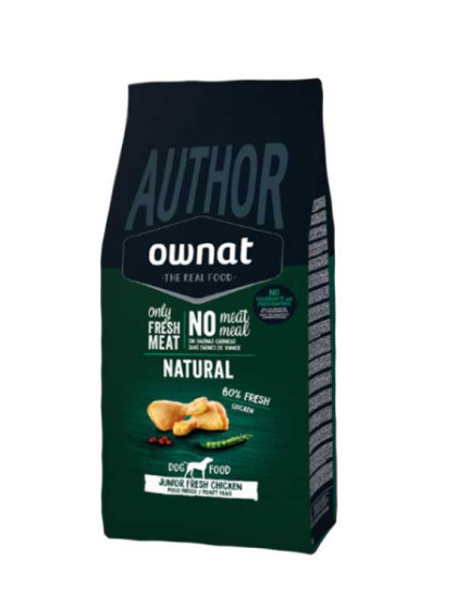 Croquettes Author Junior Fresh Chicken 3kg Ownat