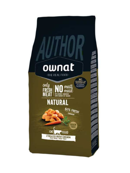 Croquettes Author chat Fresh Oily Fish & Poultry 3kg Ownat