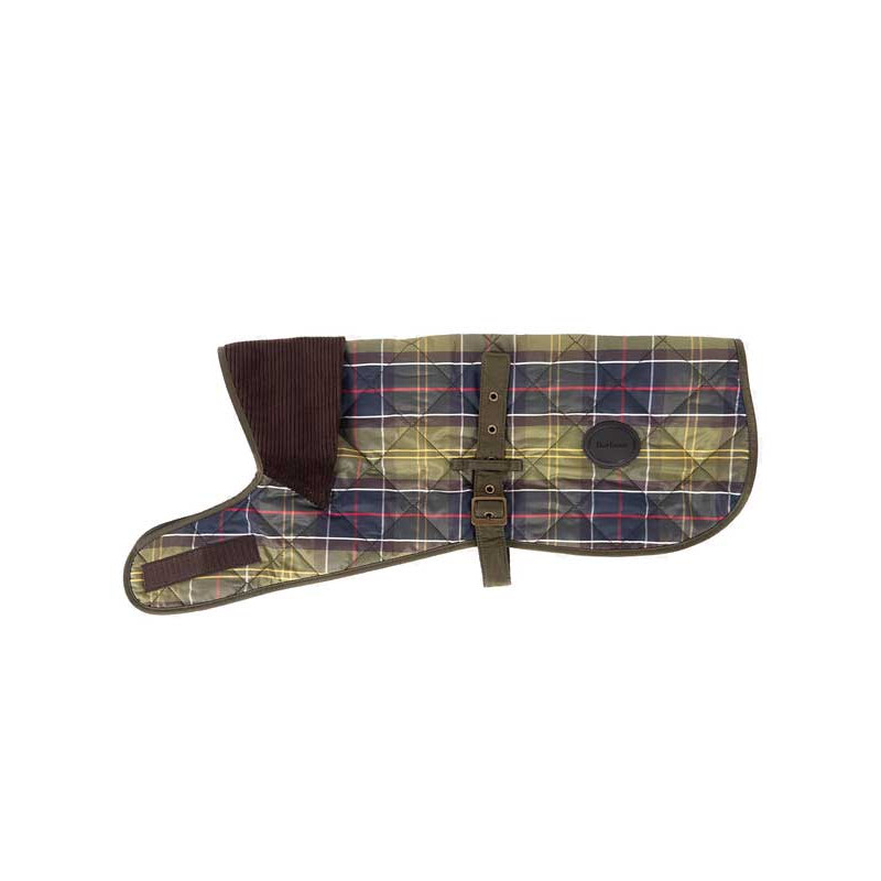 Manteau chien tartan Barbour