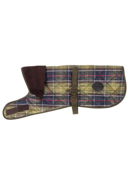 Manteau chien tartan Barbour