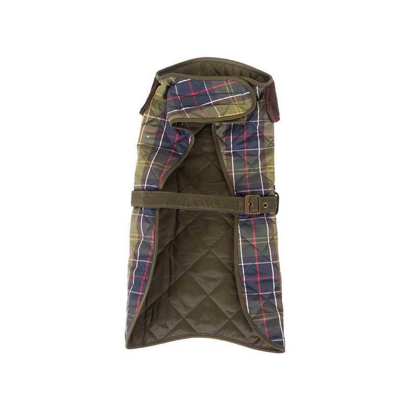 Manteau chien tartan Barbour