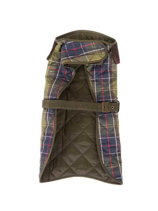 Manteau chien tartan Barbour