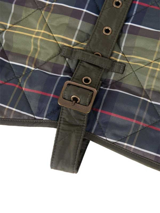 Manteau chien tartan Barbour