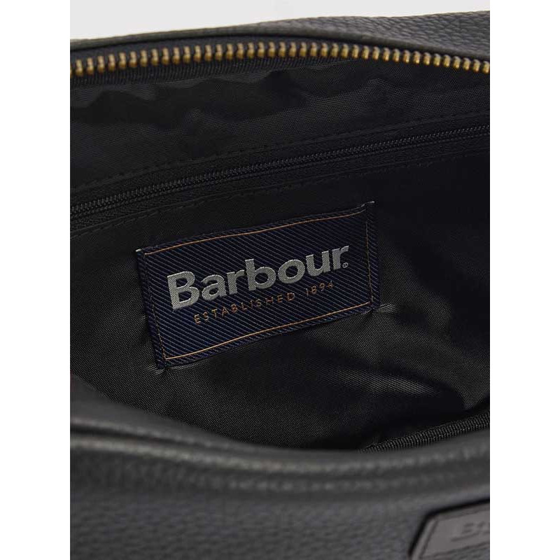 Trousse de toilette Highgate Leather Tartan Barbour