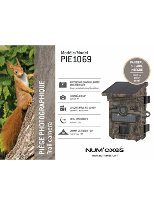 Pack Piège photographique PIE1069 Num'axes