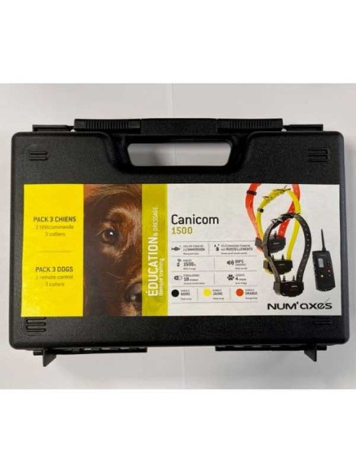 Pack de dressage Canicom 1500 3 chiens Num'axes