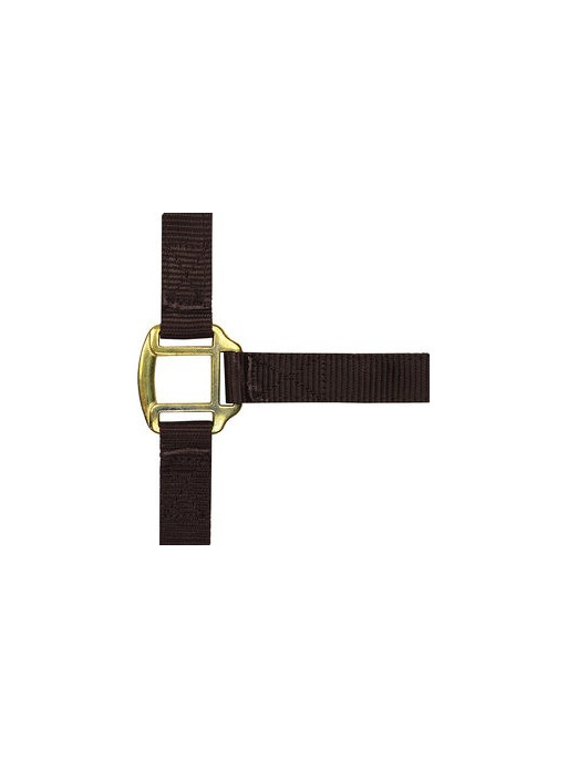 Licol nylon doublé cuir Licol nylon doublé cuir