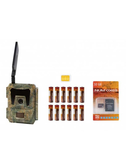 Pack tout inclus piège photographique PIE1058 Num'axes Pack tout inclus piège photographique PIE1058 Num'axes