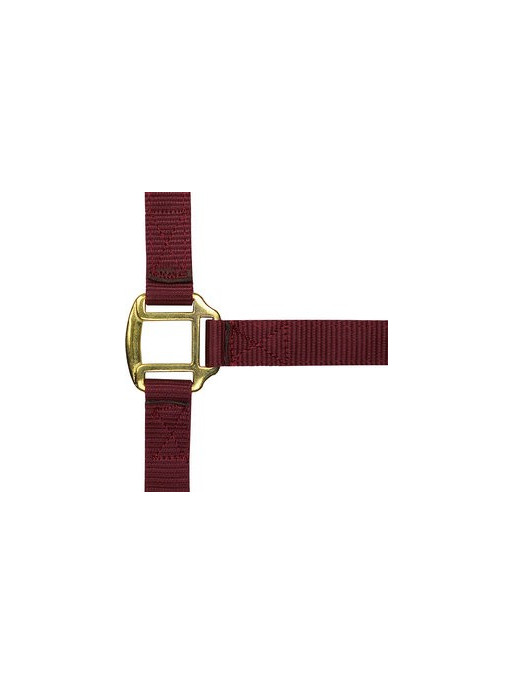 Licol nylon doublé cuir