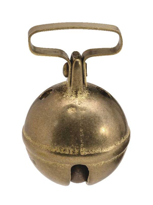 Grelot en laiton avec passant 27mm Pisteurs Grelot en laiton avec passant 27mm Pisteurs