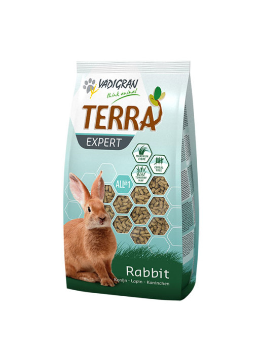 Granulés Terra Expert Fléole des prés lapin 900g Vadigran