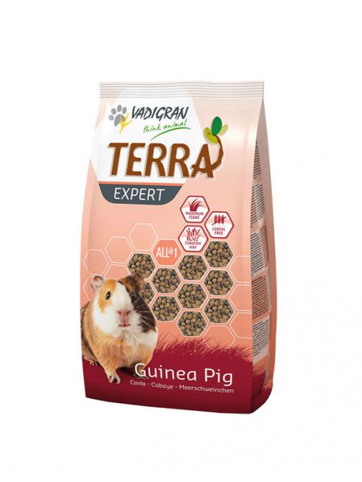 Granulés Terra Expert Fléole des prés cobaye 900g Vadigran