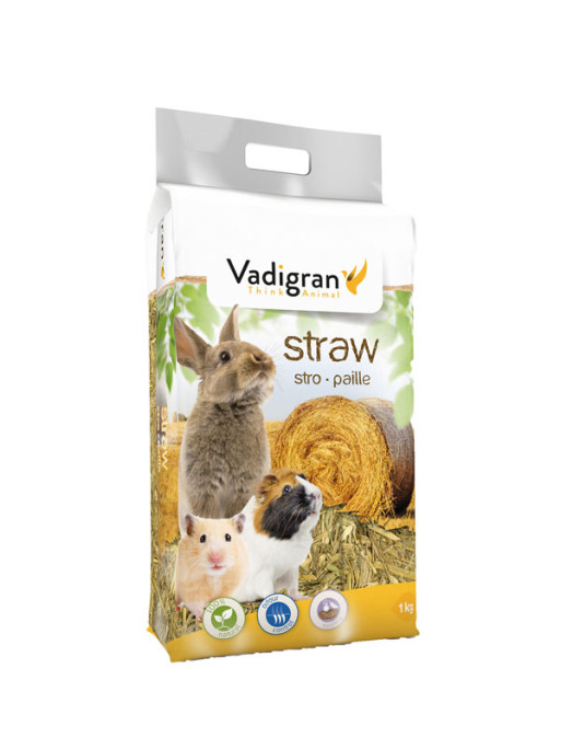 Paille pour rongeurs 1kg Vadigran