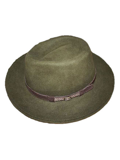 Chapeau en laine Crushable Lovergreen