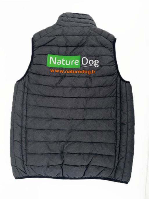 Gilet sans manches femme gris Nature Dog