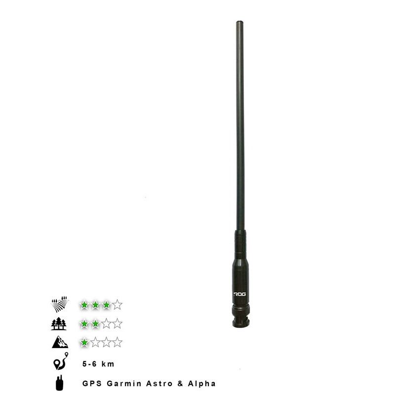 Antenne téléscopique 90cm Ibiza V2 Rog