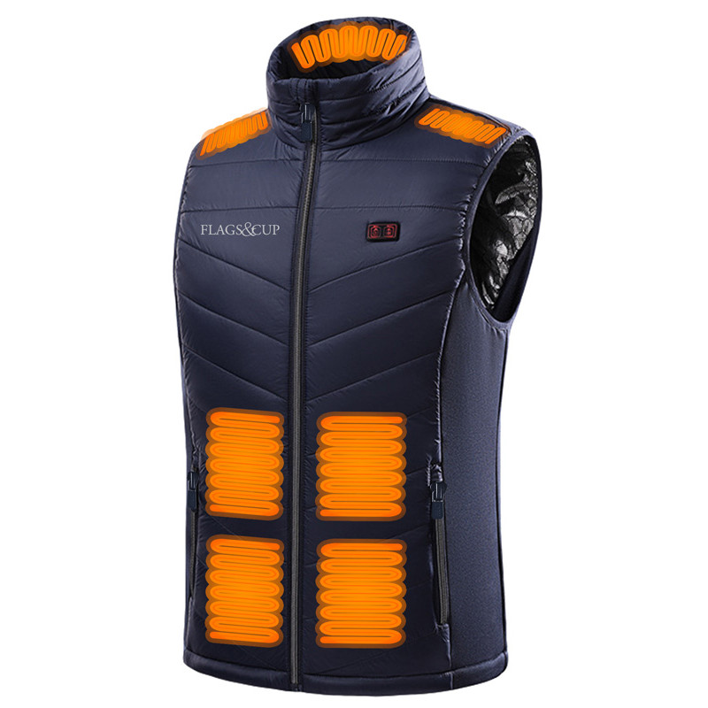 Gilet Chauffant RACER DISTRICT Men 2 Noir-chez Motogoodeal