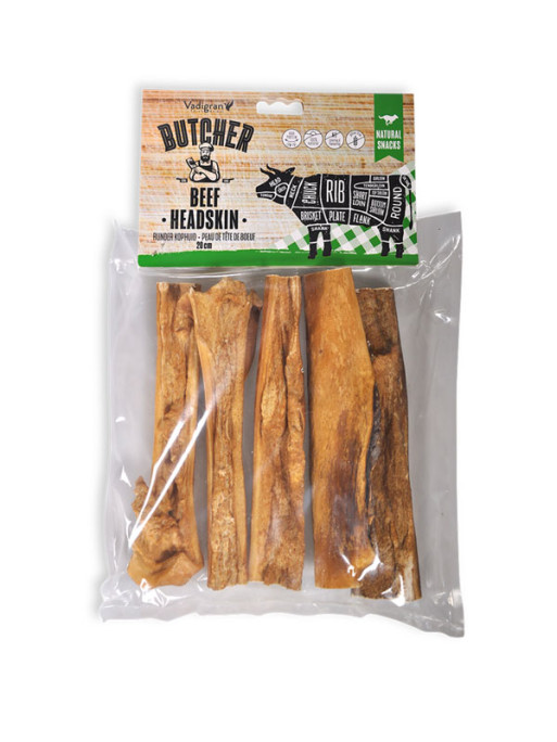 Peau de tête de bœuf Butcher 300g Vadigran Peau de tête de bœuf Butcher 300g Vadigran
