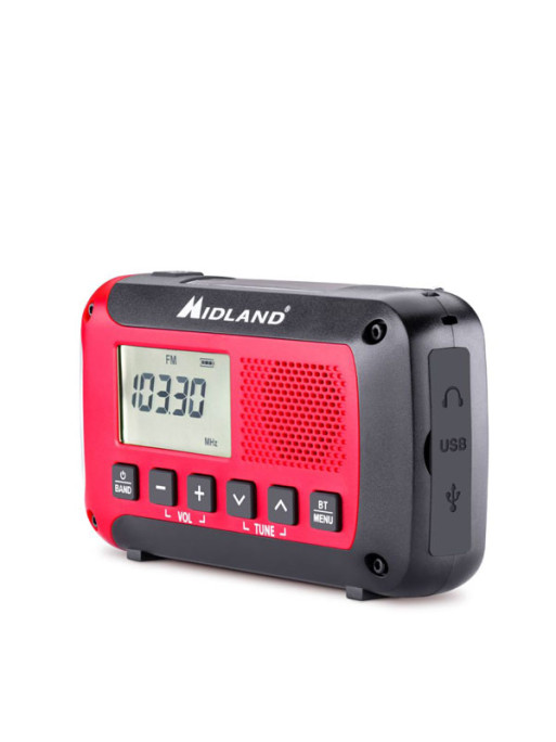 Radio multifonction avec Bluetooth ER250 BT Midland