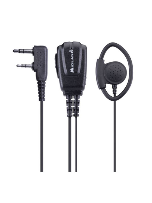 Kit audio oreillette MA24-M 2-PIN Motorola Midland