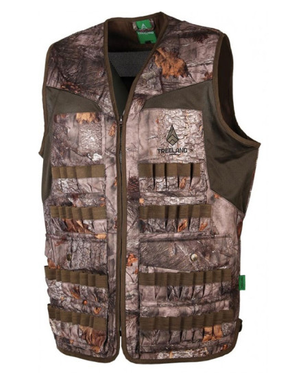 Gilet Multitubes Camouflage Forest Treeland