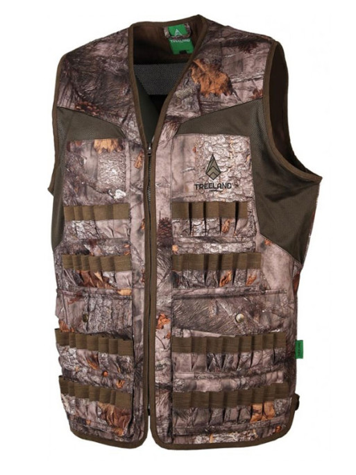 Gilet Multitubes Camouflage Forest Treeland