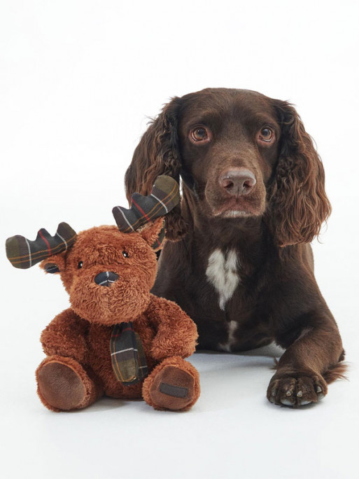 Peluche renne de Noël Barbour