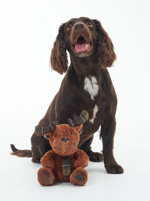 Peluche renne de Noël Barbour