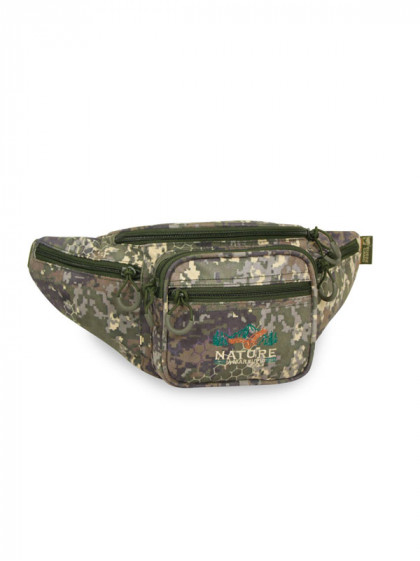 Sac ceinture Suede Camo Prisma Nature By Marsupio